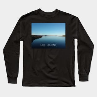 Loch Lomond Scotland summer print Long Sleeve T-Shirt